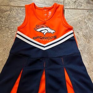 Denver Broncos toddler cheer dress